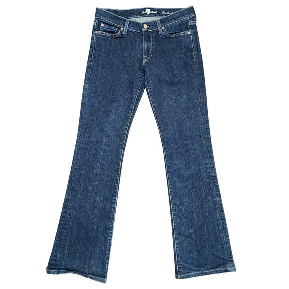 7FAM Bootcut Jeans Size 27 - Picture 1 of 6
